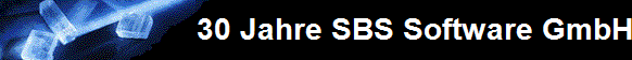 30 Jahre SBS Software GmbH